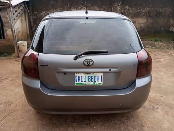 A picture of Toyota Corolla Obama pimped sport with flying doors located in