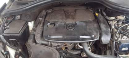 A picture of Mercedes ML 350 2012 model Engine Gear Ac chilling In