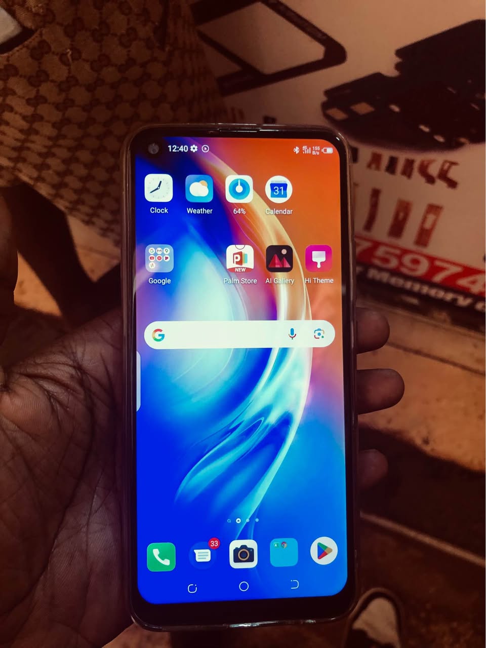A picture of Tecno spark 5pro