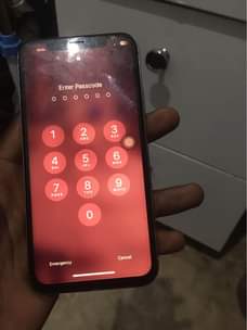 A picture of IPhone X