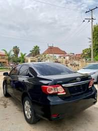 A picture of Toyota Corolla 2012 Location Kano Contact Bm Kay Metro Logistics