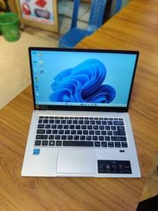 A picture of Acer 11th gen Swift laptop Pentium silver 4gb ram 128ssd