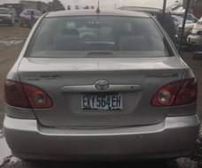 A picture of PRICE 2 3M NAIRA BUYER SETTLE AGENT 150K TOYOTA COROLLA