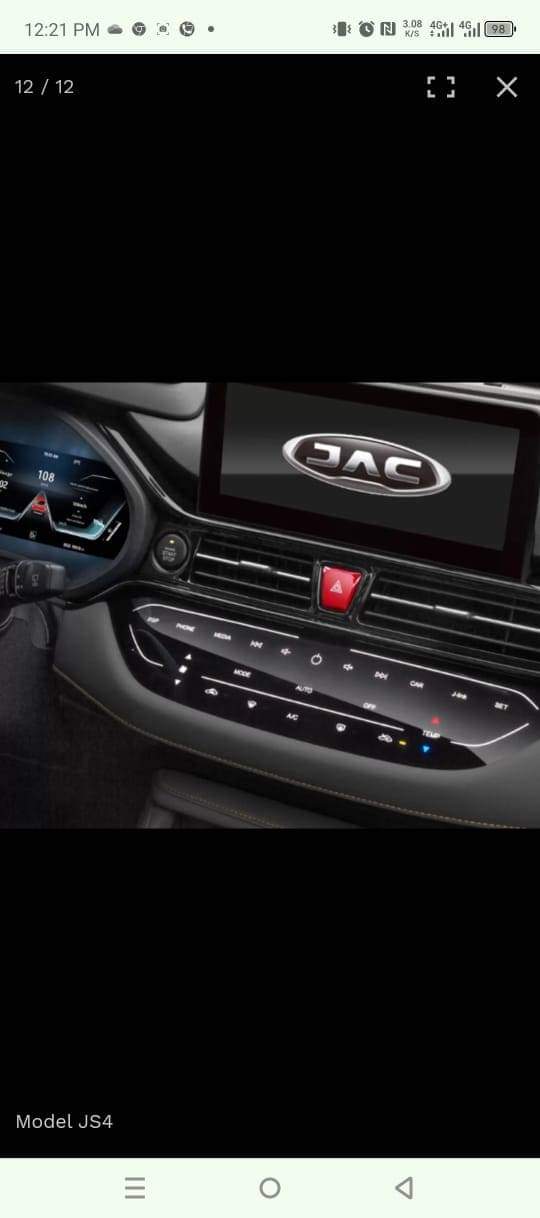 A picture of 2022 MODEL JAC JS4 first user from brand new FULL