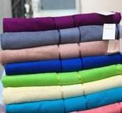 A picture of Large cotton towels