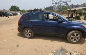 A picture of Super sharp distress Honda CRV 2008 model untampered engine every