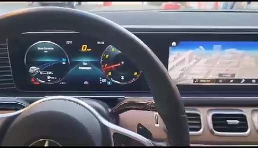 A picture of This is GLE350 2022 model going for 95m America spec
