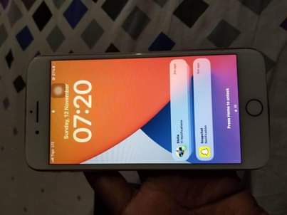 A picture of Iphone 8 plus