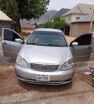 A picture of Distress sales Toyota Corolla 06 Price 2 5m Call 08111233928