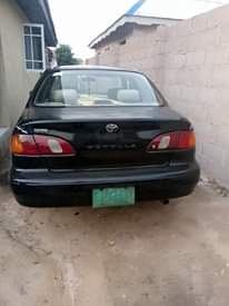 A picture of Toyota corolla