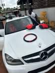 A picture of SUPER clean REGISTERED MERCEDES BENZ C300 4MATIC 2012 model Belgium