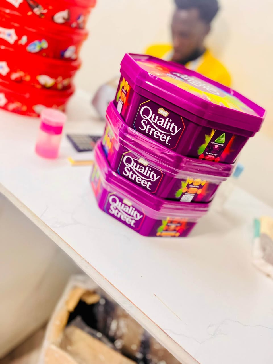A picture of Chocolates are available from the uk