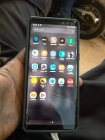 A picture of Samsung galaxy note 8
