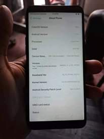 A picture of Oppo a83 internal 128gb ram 6 haina kipengele nicheck tuyajenge