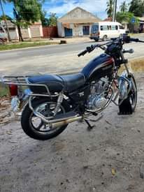 A picture of Haojue cc125.8