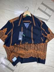 A picture of Smart Cuban shirt by HAVARAH DM or WhatsApp at bio
