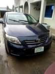 A picture of Sharp 2009 Model Toyota corolla
