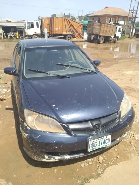 A picture of Rugged Honda Civic for sale Elepe 1 85m 08028585809