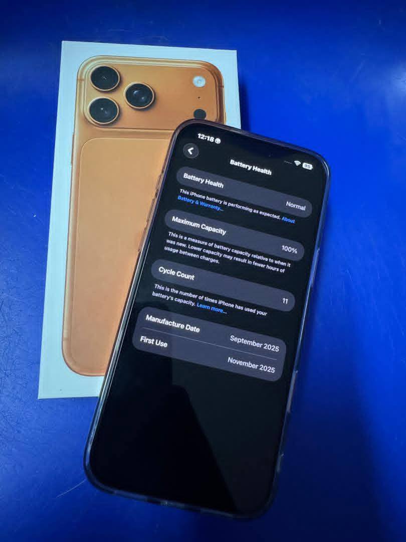 A picture of 256gb 17 Pro Max Open Box eSim