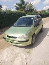 A picture of Toyota spacio old