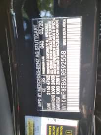 A picture of Mercedes C300