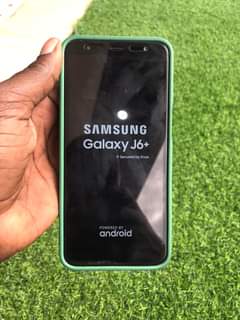 A picture of Samsung j6 plus