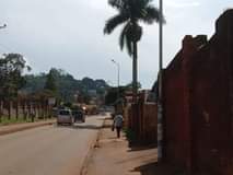 A picture of Nanganda kansanga rd plot starts with tarmac