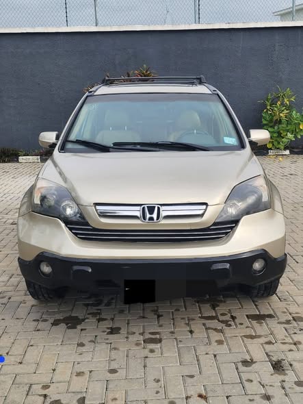 A picture of 2007 Honda crv registered