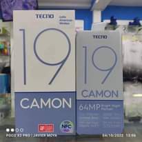 A picture of New tecno camon 19pro at 390000 call on 0753430863