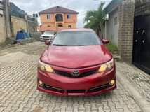 A picture of Registered 2013 Camry sport Red color Baked Engine ac and