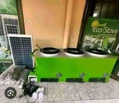 A picture of Hybrid and solar charcoal stove for sale at an affordable