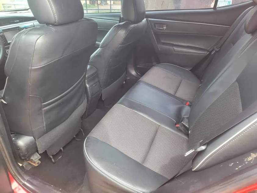 A picture of Toyota Corolla 2014 upgraded to 2017