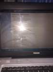 A picture of Toshiba laptop for sale