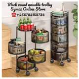 A picture of Movable stackable storage trolley