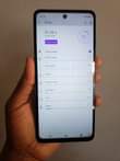 A picture of Motorola one 5G ace Ram 6 Gb 128 Finger ipo