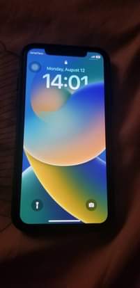 A picture of iphone x Gb 256