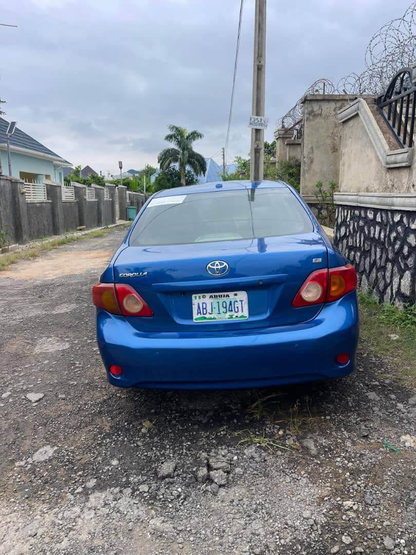 A picture of Toks grade 2011 Toyota Corolla