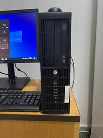 A picture of Hp desktop core i5