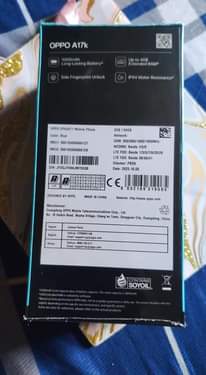A picture of Oppo A17K