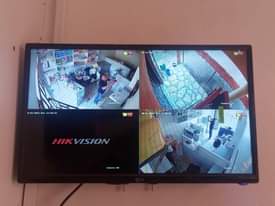 A picture of CCTV camera installations