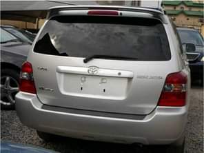 A picture of ACTION AUCTION AUCTION Tokunbo standard Toyota Highlander 1 7million Call