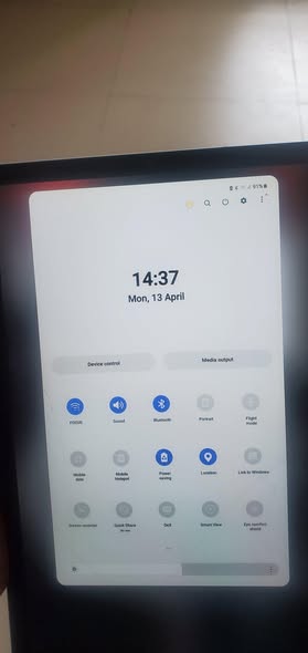 A picture of Galaxy tab s6 lite