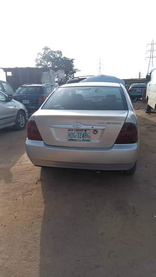 A picture of Toyota corola Bank type Good engine and gear with AC