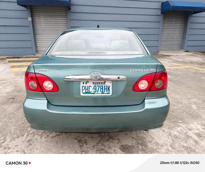 A picture of 2007 Toyota corolla Belgium grade Silent engine Perfect transmission Ac