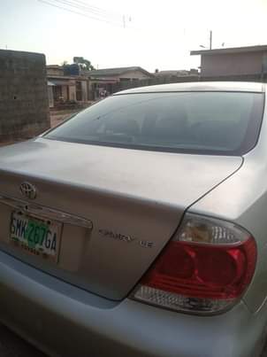 A picture of Clean tokunbo standard camry 2006.. Silence sweet 4plug engine Ac