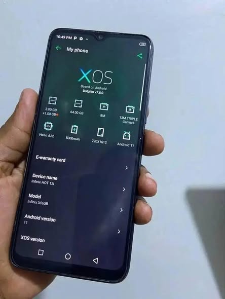 A picture of INFINIX HOT 12 GB 64