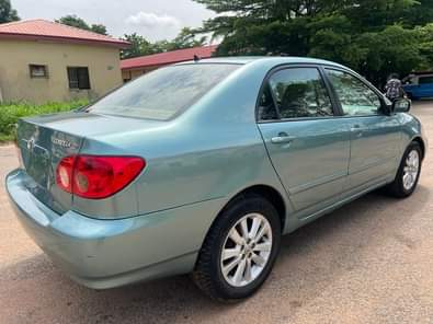 A picture of First body Toyota Corolla 06 model tokumbo equivalent location Asaba