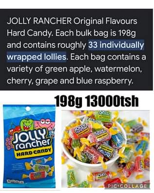 A picture of 198g jolly rancho hard candy available