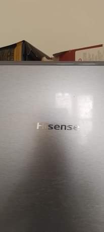 A picture of Hisense fridge kubwa