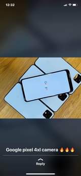 A picture of Google pixel 4xl